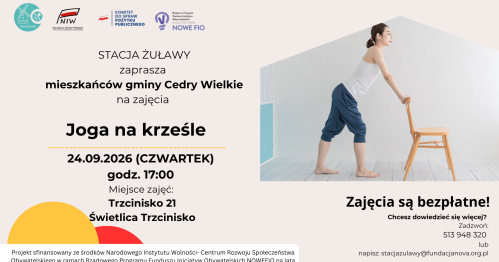 Joga na krześle