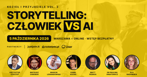 Kozieł i Przyjaciele vol. 2 STORYTELLING: CZŁOWIEK VS AI