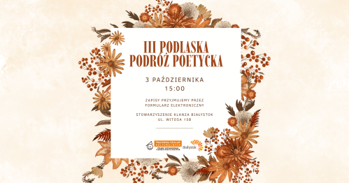 III Podlaska Podróż Poetycka