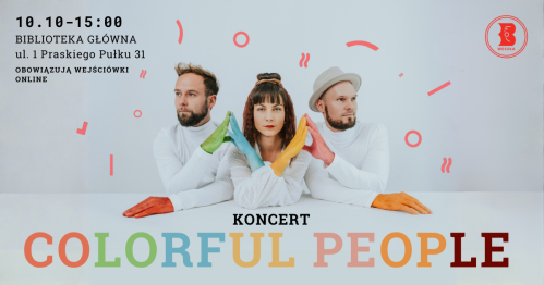 Colorful People (CZ+SK) w Bibliotece w Wesołej