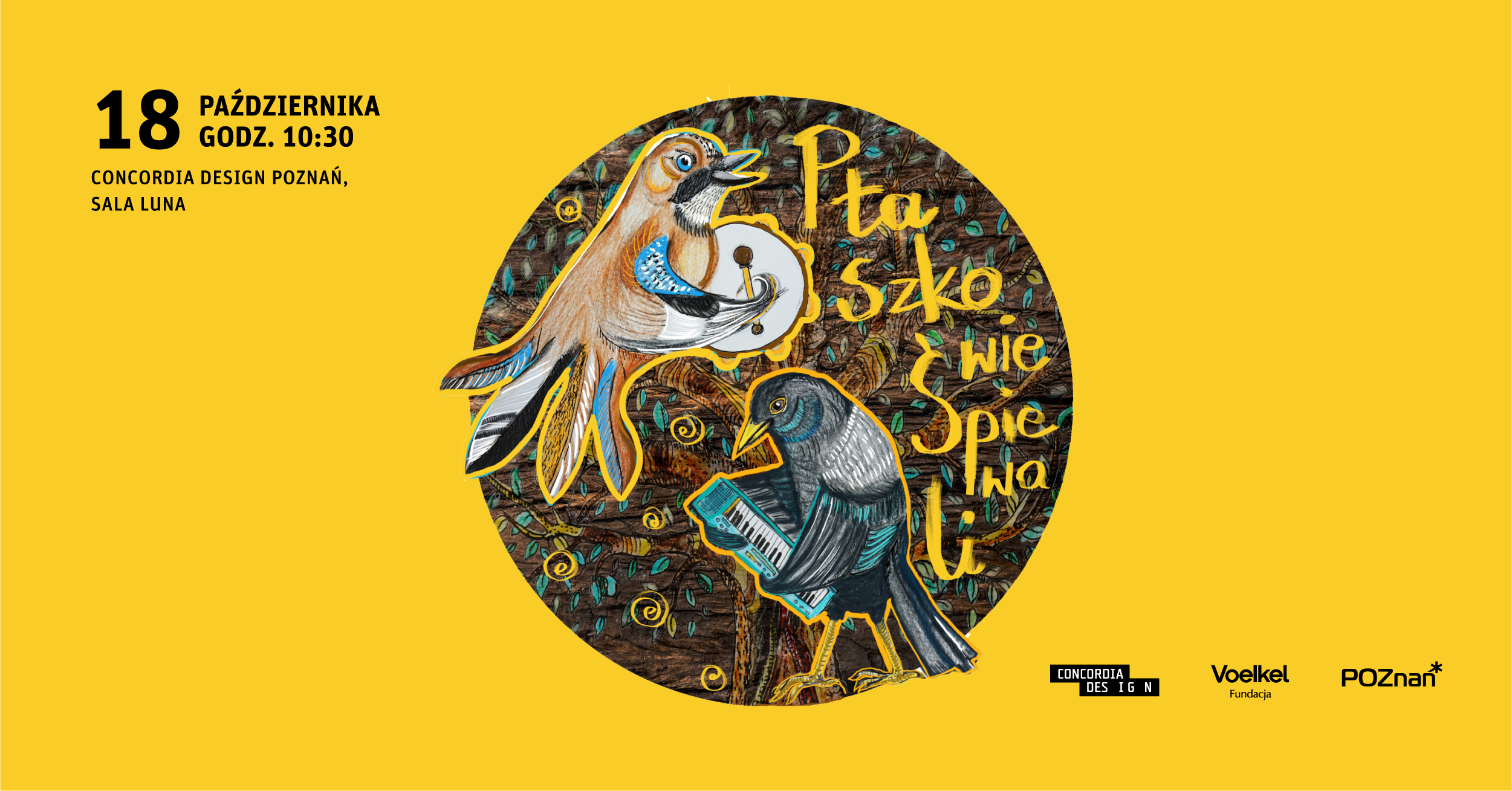 Ptaszkowie Śpiewali – koncert dla dzieci