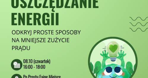 Zielona Sztafeta-Warsztat oszczędzania energii