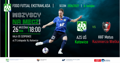 AZS UŚ Katowice - KKF Motus Kazimierza Wielka