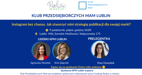 Klub Przedsiębiorczych Mam - Lublin, 09.10.2026