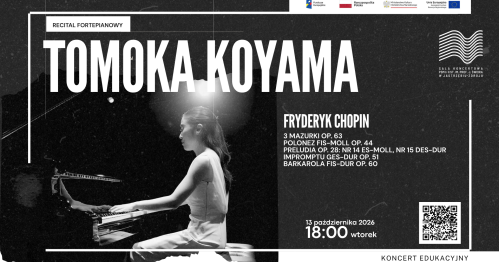 Recital fortepianowy Tomoka Koyama