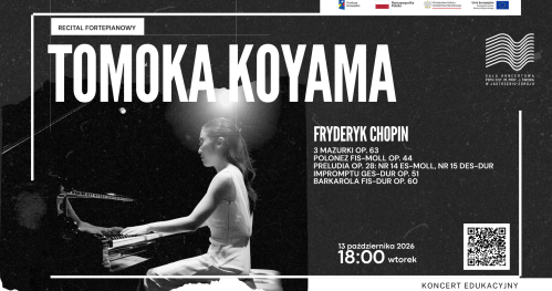 Recital fortepianowy Tomoka Koyama