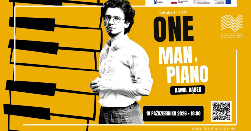 Recital fortepianowy One Man & Piano - Kamil Dąbek