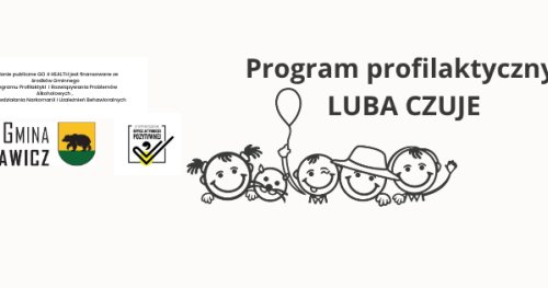 LUBA CZUJE - program profilaktyczny dla dzieci