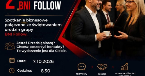 2. Urodziny BNI FOLLOW - 07.10.2026