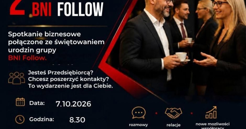 2. Urodziny BNI FOLLOW - 07.10.2026