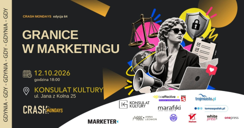 CRASH Mondays № 64: Granice w marketingu [Gdynia]