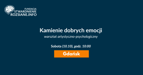 "Kamienie dobrych emocji" - warsztat artystyczno-psychologiczny w Światowy Dzień Zdrowia Psychicznego (Gdańsk, 10.10.2026, godz. 10:00)