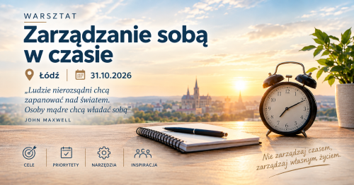 Zarządzanie sobą w czasie, "Odzyskaj kontrolę nad swoim czasem i życiem"
