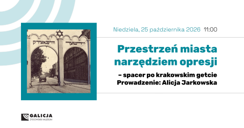 Przestrzeń miasta narzędziem opresji. Spacer po krakowskim getcie