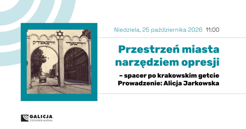Przestrzeń miasta narzędziem opresji. Spacer po krakowskim getcie