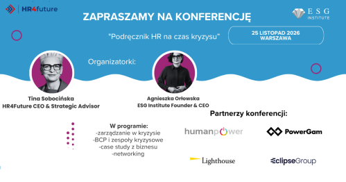 "Podręcznik HR na czas kryzysu" Warszawa 25.11.2026