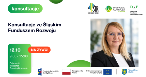 12.10 Bezpłatne konsultacje ze Śląskim Funduszem Rozwoju