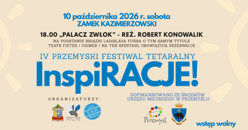 "Palacz zwłok" • Teatr Fieter z Ozimka / spektakl w ramach IV Przemyskiego Festiwalu Teatralnego InspiRACJE!