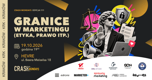 CRASH Mondays № 111: Granice w marketingu [Kraków] 🧡