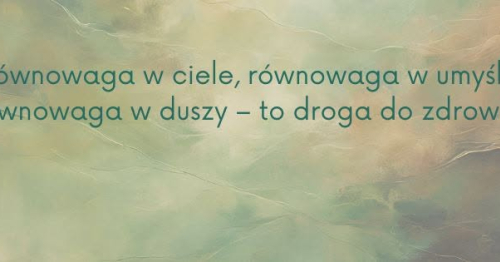 II Konferencja mentalnie w Dobrym Miejscu pt. "W drodze do dobrostanu"