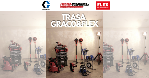 Trasa FLEX&GRACO - Planeta Budowlana Warszawa