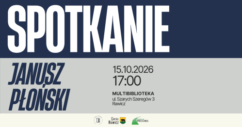 Spotkanie autorskie z Januszem Płońskim