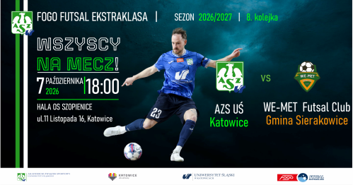 AZS UŚ Katowice - WE-MET Futsal Club Gmina Sierakowice