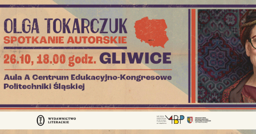 Olga Tokarczuk - spotkanie autorskie