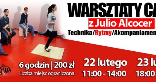 Warsztaty CAJON - technika/rytmy