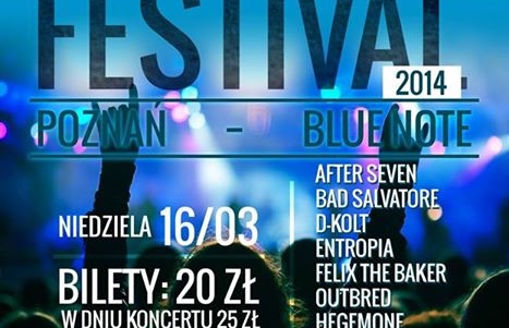 EMERGENZA FESTIVAL POLSKA - RUNDA II (Półfinały) - POZNAŃ - BLUE NOTE - DZIEŃ 2