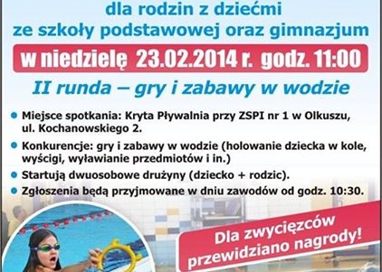 RODZINNE ROZGRYWKI SPORTOWE 2013/2014 - II RUNDA