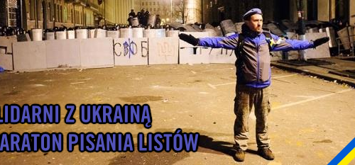 Solidarni z Ukrainą - Maraton Pisania Listów