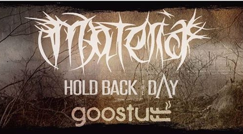 Koncert: MATERIA + Hold Back The Day + Goostuff