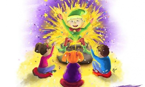 Bajkotworek i bajek pełen worek-  pierwsza w pełni improwizowana bajka dla dużych i małych