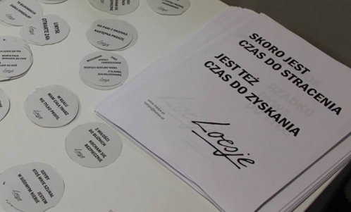 Kreatywne pisanie Loesje: Redakcja końcowa + nowa seria plaktów