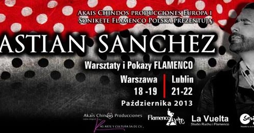 Warsztaty flamenco z Sebastian Sanchez!