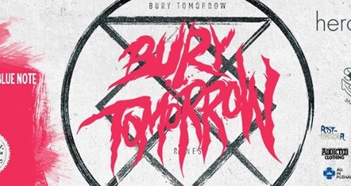 BURY TOMORROW (UK) + SAILOR'S GRAVE (PL) + HEROINVAIN (PL) | 7.04. | POZNAŃ | BLUE NOTE