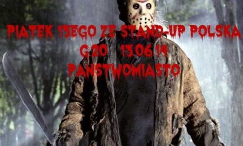 Nagrywanie materiału na youtuba w Piątek 13ego ze Stand-up Polska!