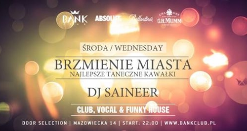 ŚRODA -  BRZMIENIE MIASTA (najlepsze taneczne kawałki)