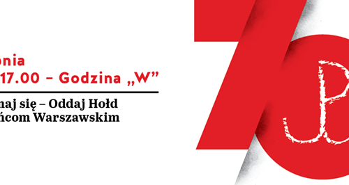 Godzina "W" | Zatrzymaj się i oddaj cześć Powstańcom Warszawskim! | 70. rocznica wybuchu Powstania Warszawskiego