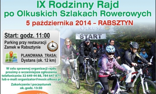 IX Rodzinny Rajd po Olkuskich Szlakach Rowerowych