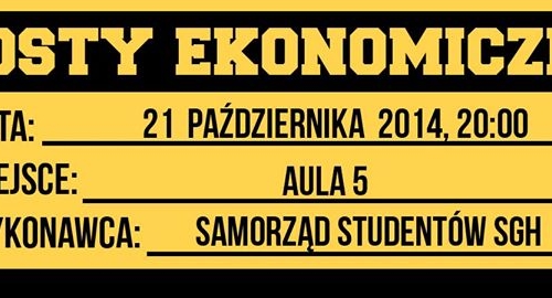 Zbuduj z nami Mosty Ekonomiczne 2015!