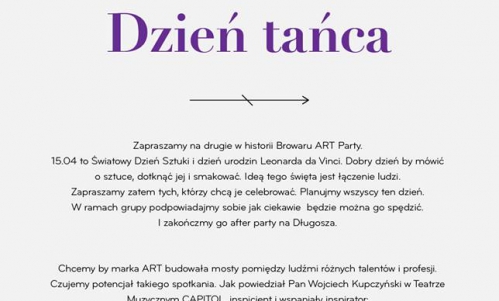 ART Party - Dzień Tańca