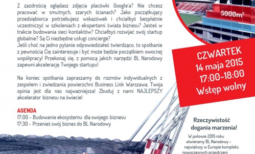 Rozwiń swój biznes w BL Narodowy!