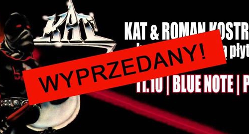 KAT & ROMAN KOSTRZEWSKI | 11.10. | BLUE NOTE - Wyprzedany!