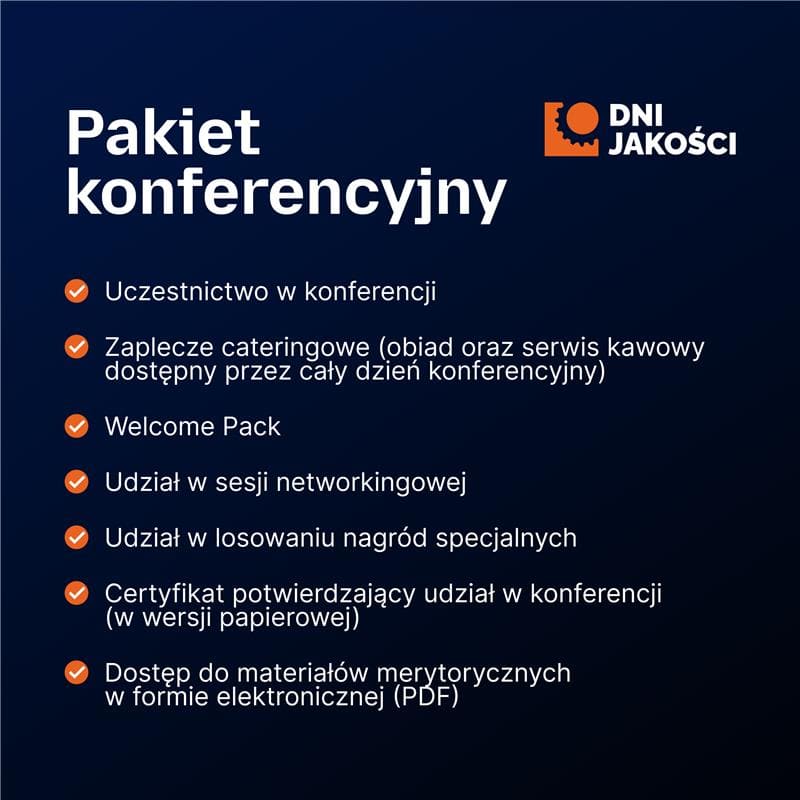 DNI JAKOSCI - KONFERENCJA - SGP - SZKOLENIA - JAKOŚĆ - AI - ROZWÓJ - KATOWICE