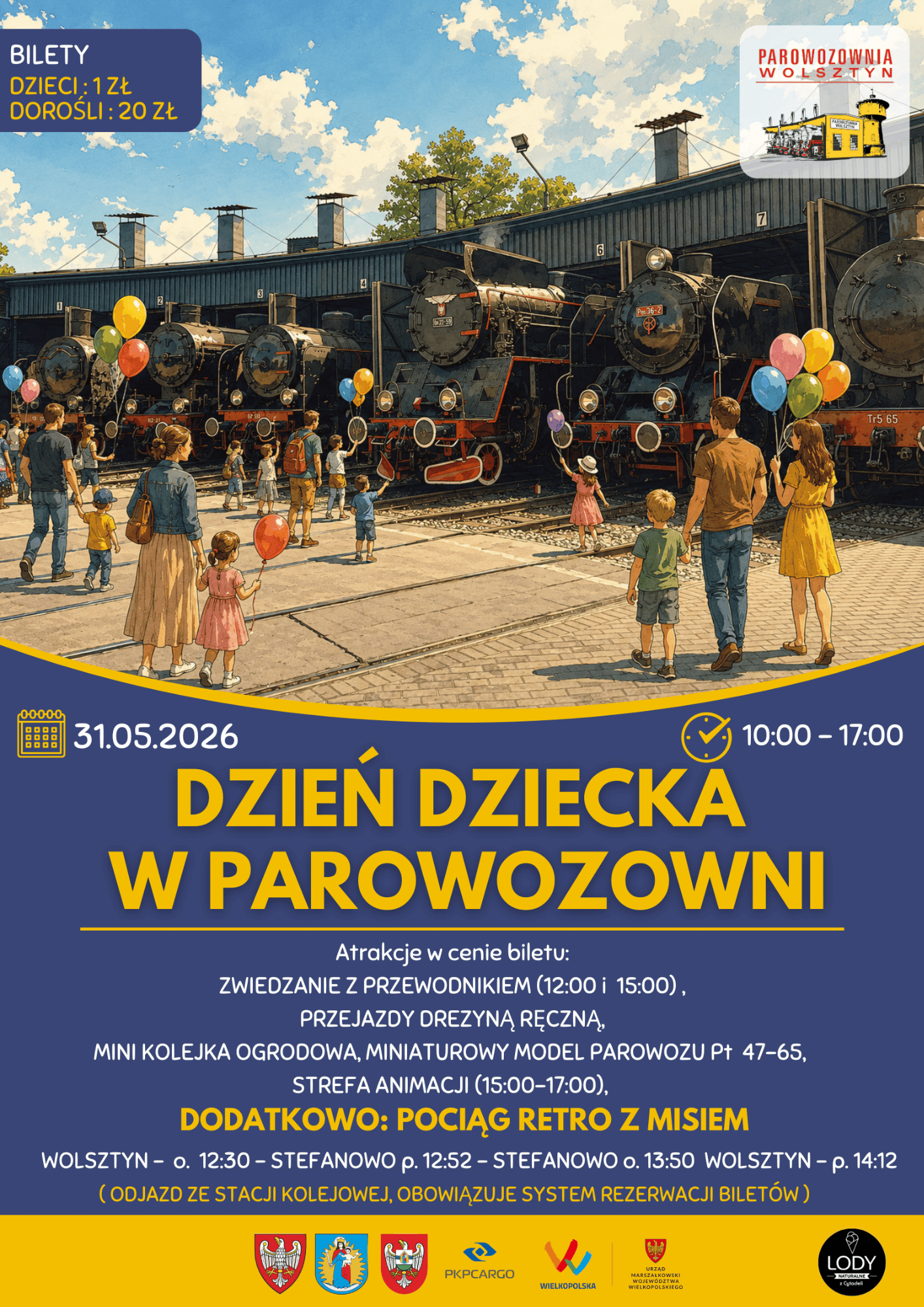 Dzień Dziecka w Parowozowni