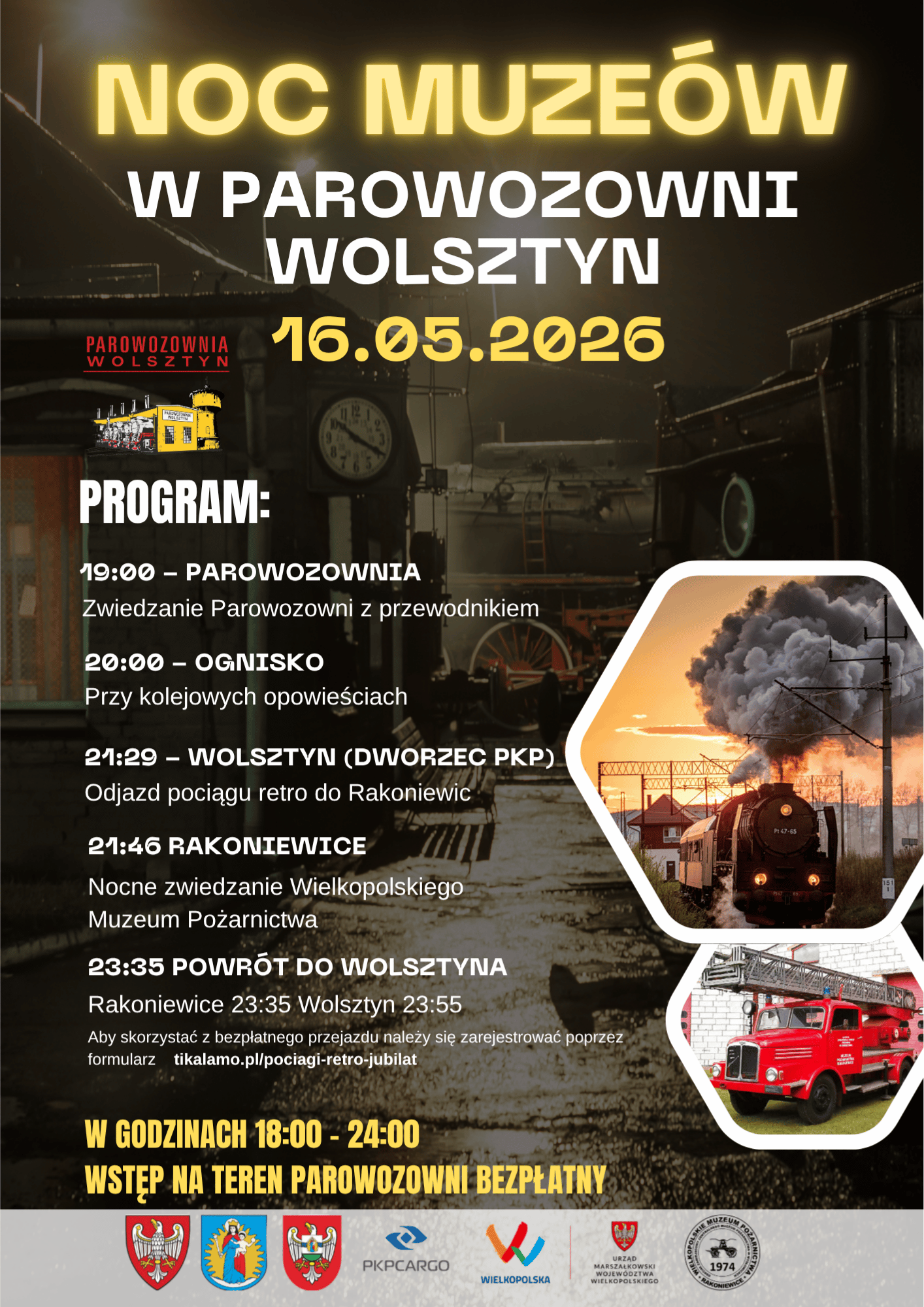 Noc Muzeów w Parowzowni Wolsztyn